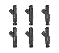 6 inyectores de combustible de 650 cc 0280155884 compatibles con BMW E36 E46 M50 M52 S50 M3 TURBO 60 lb 62 lb 65 lb EV1