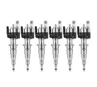 6 inyectores de combustible para BMW 135i, 335i, 535i, 650i, 740i, 750i, X6, 13537585261-09 Reemplazo de diésel de automóvil