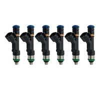 6 inyectores de combustible para Chrysler Grand Voyager Dodge Caravan Jeep Wrangler 3.8 2007-2008 0280158119 04861667AA Accesorios