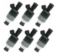 6 inyectores de combustible para Daewoo Lanos 1999-2002 1.6L 17109450 FJ10624 Mantenimiento