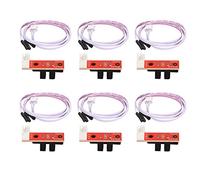 6 Juegos de Interruptor de Límite óptico Mecánico de Impresora 3D Sensible Al Ruido, Final de Carrera, Placa de Control Vertical de 5V, Accesorios de Interruptor de Pieza