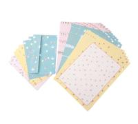 6 Juegos Juego de Papelería de Carta con Sobres Decorativos | Papel, Diseño Patrones y Colores Muy Bonitos, para Cartas y Sobres