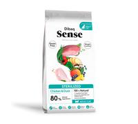 6 kg Dibaq Sense Sterilized Grain Free Adult Pollo y Pato pienso para gatos