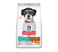 Hill's Perfect Weight & Active Mobility Small - Pienso seco para perros pequeños para control de peso y movilidad - Pollo - Cantidad: 6 kg