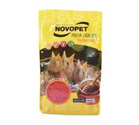 6 KG Novopet Pasta de Cría Pigmentante para canarios y periquitos