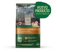 6 kg True Origins Wild Esterilizado Country Water Pollo pienso para gatos