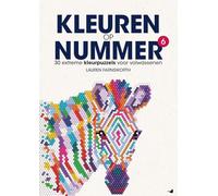 6 (Kleuren op nummer: 30 Extreme kleurpuzzels voor volwassenen)