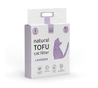 6 L Happy Meow Natural Tofu Aglomerante Lavanda para gatos