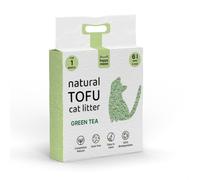 6 L Happy Meow Natural Tofu Aglomerante Te Verde para gatos