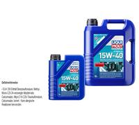 6 L Liqui Moly Marine 4T ACEITE MOTOR 15W-40 Motorrad Mineral Mineral API SL