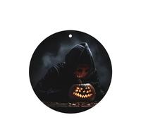 6 lámparas de calabaza, difusor de aroma secreto para coche, forma redonda, para colgar fragancia, tableta, decoración interior del coche, armario, zapatos, armario, ambientador de fragancia