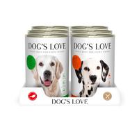 6 latas x 400 g Dog's Love Adulto lata para perros