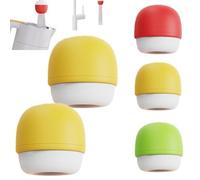 6-Layer Deep Purification Faucet Filter, Kitchen Mounted Water Filters for Sink Faucets, Faucet-Mounted Tap Filter, Water Purifier Replacements for Home Bathroom, Removes Heavy Metals(2*Yellow)