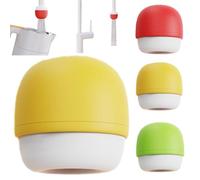 6-Layer Deep Purification Faucet Filter, Kitchen Mounted Water Filters for Sink Faucets, Faucet-Mounted Tap Filter, Water Purifier Replacements for Home Bathroom, Removes Heavy Metals(1*Yellow)