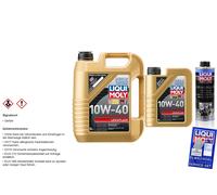 6 Litro Liqui Moly aceite motor Kit Marcha Suave 10W-40 pro-Line Lavado de Motor