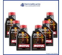 6 Litros Aceite Motul 8100 5W40 X-Cess - A3/B4 -LL01- VW 502.00-505.00-229.5