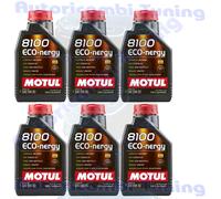 6 Litros Aceite MOTUL 8100 Eco Nergy 5W30 A5/B5 Sintético Ford Wss M2c 913D Pd