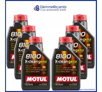 6 Litros Aceite Motul X-Clean Gen 2 - 5W40 - C3 - 100% Sintético