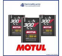 6 Litros De Aceite Motul 300V 10W40 Competition - Ester Core Racing Motor Oil
