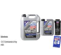 6 Litros Original Liqui Moly Set MoS2 Leichtlauf 10W-40 MotorProtect