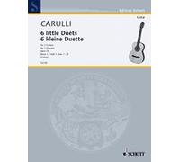 6 little Duets: No. 1-3. op. 34. 2 guitars. Partition d'exécution.: Vol. 1