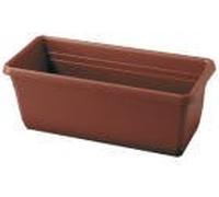 6 Maceta Macetero de plástico ICS Color Terracota 50 x 20