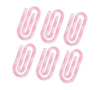 6 marcapáginas de acrílico grandes, multiusos, para libros, cuadernos, planificadores, novelas, suministros de oficina, marcadores acrílicos