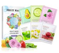 6 Mascarilla Facial,Daily Care Mascarilla Facial,Mascarilla Hidratante,Ingredientes Naturales & Hidratante,Mejorar la piel áspera,restaurando la vitalidad profunda de la piel del rostro