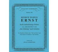6 mehrstimmige Etüden / "Der Erlkönig" nach Schubert: für Violine solo. violin.