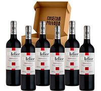 6 Melior Tinto - Bodega Matarromera - Envío 24 H - Caja Regalo - Ribera del Duero - Cosecha Privada (6 x Botella 75 cl, Melior Tinto)