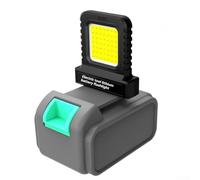 6 mini linternas LED portátiles de 14 W compatibles con 20 V para baterías de litio de 21 V, enchufe de batería ajustable para mayor comodidad (4 piezas)