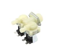 6 Minutes To 12mm One In Two Out Double Way Solenoid Valve Washing Machine Normally Closed Water Inlet Valve DC12V AC220V(AC220V)
