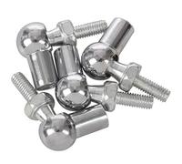 6 mm de rosca macho en forma de L rótula, rodamientos de 4 unidades
