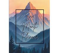 6-Month Daily Productivity Planner - Undated Goal-Setting Diary, Personal Schedule Logbook & Task Tracker 8.5 x 11: Organize your time, set goals, and stay focused with this minimalist daily layout