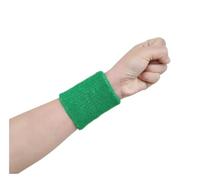 6 muñequeras Deportivas for la Mano, for el Sudor, Protectoras for Gimnasio(Green,80X100MM)