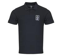 6 Nations Guinness Rugby - Polo de piqué para hombre | Negro | 2020/21