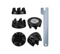 6 Pack 9704230 Blender Coupler Replacement Parts with 1 Wrench for KitchenAid WP9 Models