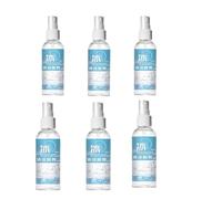 6 Pack Cooling Spray, 100ml Instant Fine Mist Cool Down Spray Para Cara Y Cuerpo, Portable Natural Plant Fresh Coolant Scent for Hot Weather Summer Students Outdoors Boys Girls