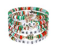 6 Pack Cute Xmas Bracelets for Women Teen Girls as Party Giftsbout this item