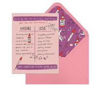 6-Pack Em & Friends Julia Rothman Love More/Less Greeting Cards