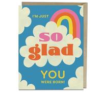 6-Pack Em & Friends So Glad Bday Greeting Cards