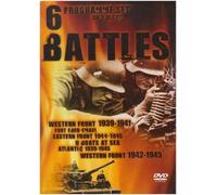 6 Pack: Great Battles (including Battles Of The Western Front 39-41, 42-45, Battle Of The Atlantic, The Eastern Front, U Boats At Sea, The Attack On Fort Eben Emael [Reino Unido] [DVD]