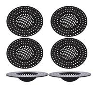 6 Pack Sink Strainer Basket, Anti Clog Kitchen Drain Stopper Filter, Sink Waste Catcher for Food Scraps Peels and Debris, Drain Protector for Home RV Kitchen Cooking Cleaning Use Accessories