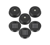 6 Pack Solar Lanterns 7 Lumens, Outdoor Hanging Waterproof Lights for Garden Patio Camping Decor