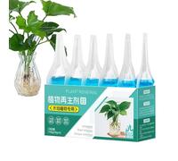 6-Pack Solución Nutriente Hidropónica - Agente Regeneración Plantas Y Fertilizante Para Plantas En Maceta Para Jardinería Hogareña | Promueve Crecimiento Raíces Y Vitalidad Vegetal ParaSistemas Hidro