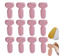 6 Pairs Anti-Slip Heel Liners,Heel Pads for Women Men Shoes,Soft Cushion Heels Protector Pads,Self Adhesive Grippers Protector Sticke,Stop Heels Slip & Blister,Improved Shoe Fit & Comfort (pink)