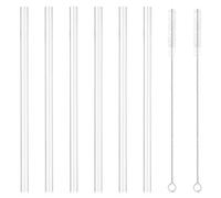 6 pajitas de repuesto para termo termo de termo de termo de termo de termo con 2 cepillos de limpieza compatibles con Iron °Flask, termo Flask, Hydro Flask de boca ancha con tapa de popote