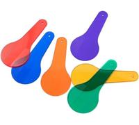 6 paletas de color, paletas de color transparentes, aprendizaje de color, placa de filtro de color óptica, Montessori, ciencia, pintura educativa, dibujo de color, educación de ciencias, ciencia del