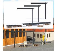 6 Palets Y Cajas De Bebidas HO/OO Gauge Busch 1815