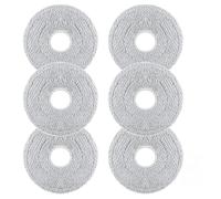 6 paños de limpieza para Dreame L10s Ultra Gen 3/Gen 2/L10s Pro Ultra Heat/X40/X50 Ultra Complete, para Mova E30 Ultra/Mova P50 Pro Ultra, L10s/L40/X30 Ultra, para Xiaomi X10+/X20+, paño de microfibra